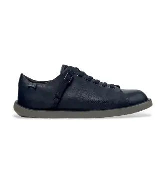 per uomo K101101-003 Sneakers in pelle Navy Wagon (40), Basso, Stringhe, Casual Blu