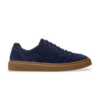 per uomo K101105-005 Sneakers Runner Twentyfive in pelle blu navy (39), Basso, Stringhe, Casual