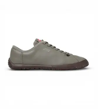 per uomo K101114-006 Sneakers Peu Path+ in pelle grigia (41), Basso, Stringhe, Casual, Grigio Naturale