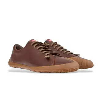 per uomo K101114-007 Sneakers Peu Path+ in pelle marrone (40), Basso, Stringhe, Casual