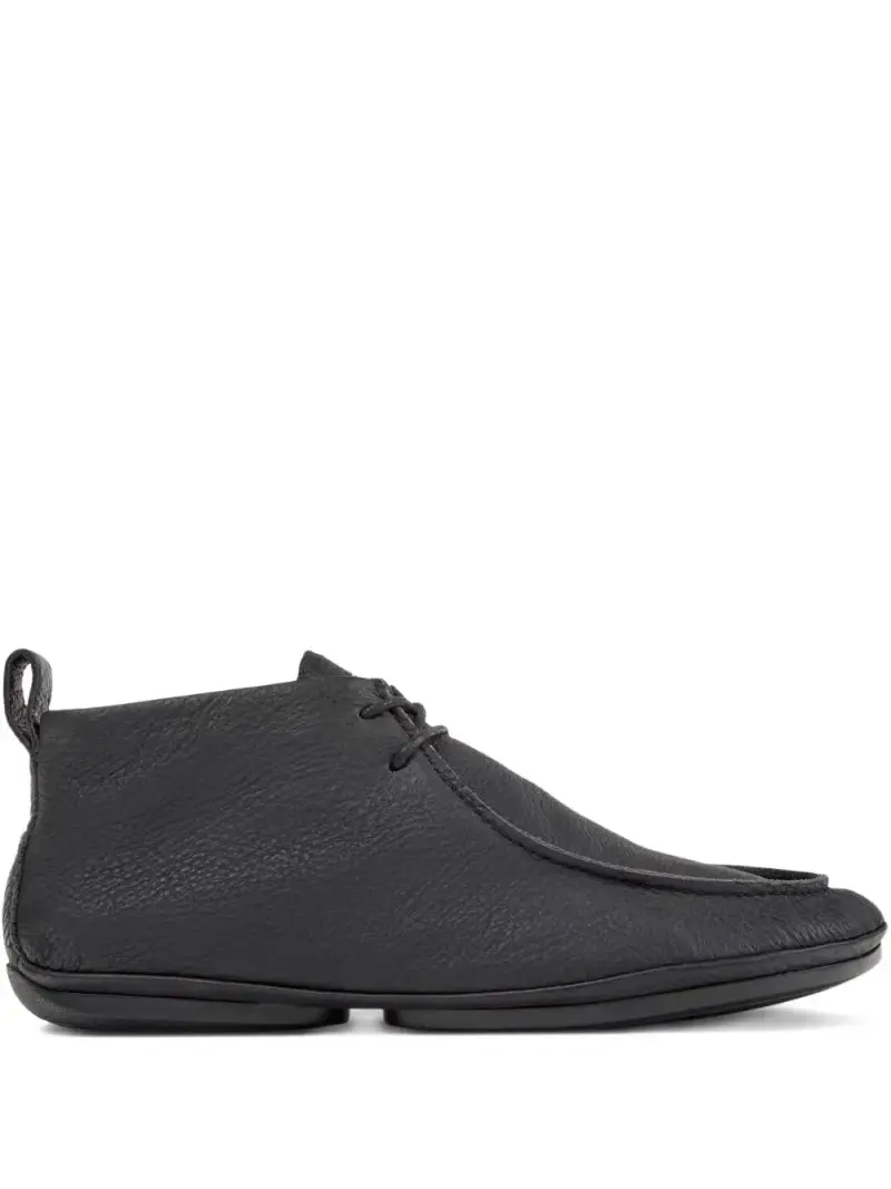 Camper Polacchini nero in pelle di vitello