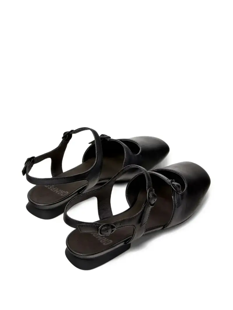 Camper Pumps Casi Myra nero in pelle miniatura 2