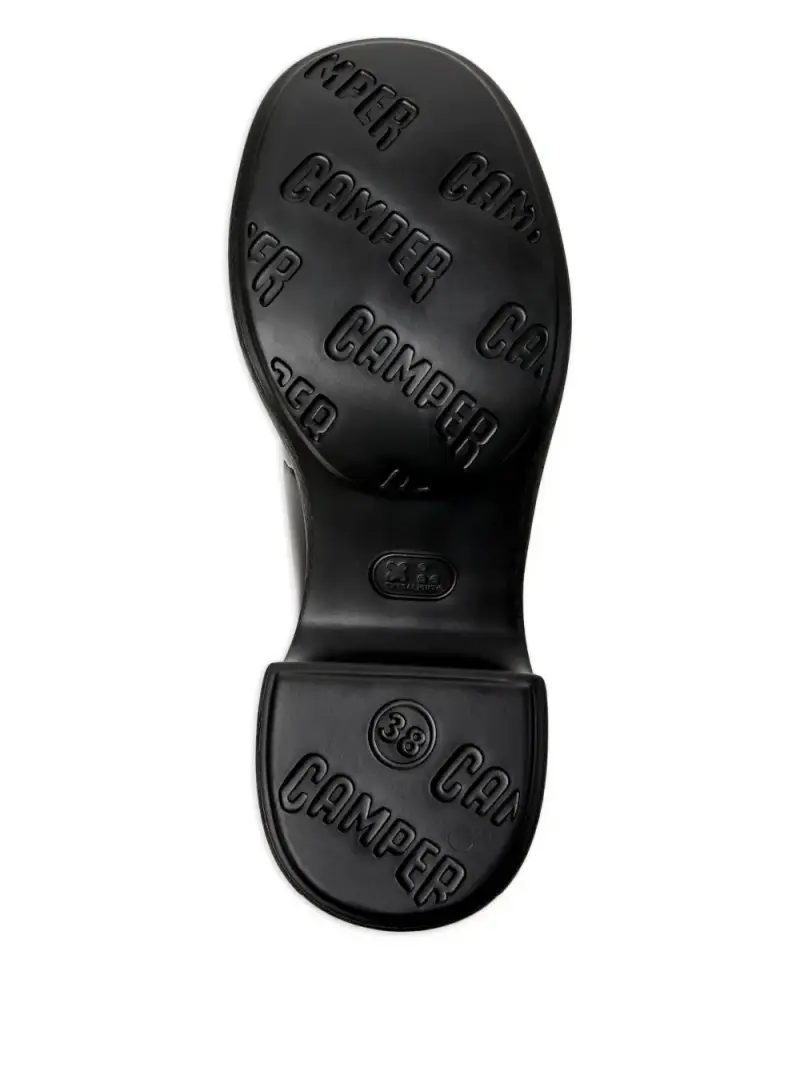 Camper Pumps Donna Nero in Pelle Liscia miniatura 2