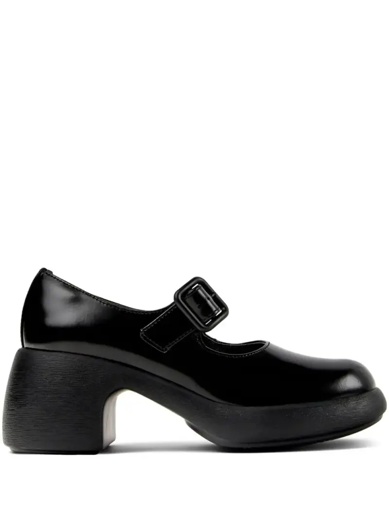 Camper Pumps Donna Nero in Pelle Liscia
