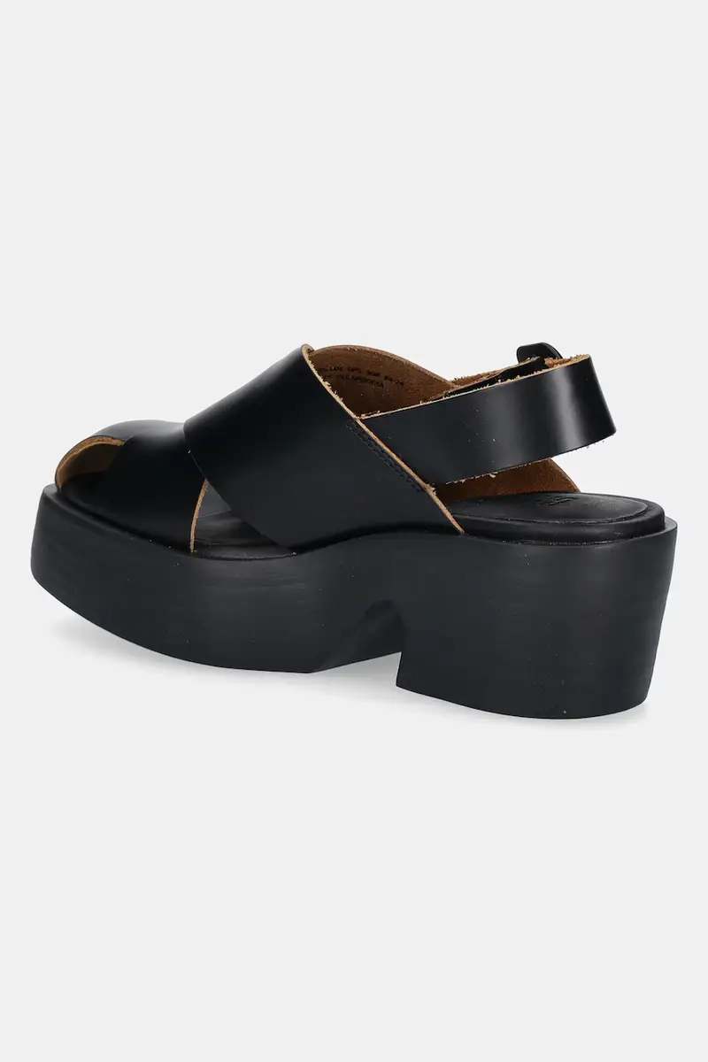 sandali in pelle Billie colore nero K201725-001 miniatura 3