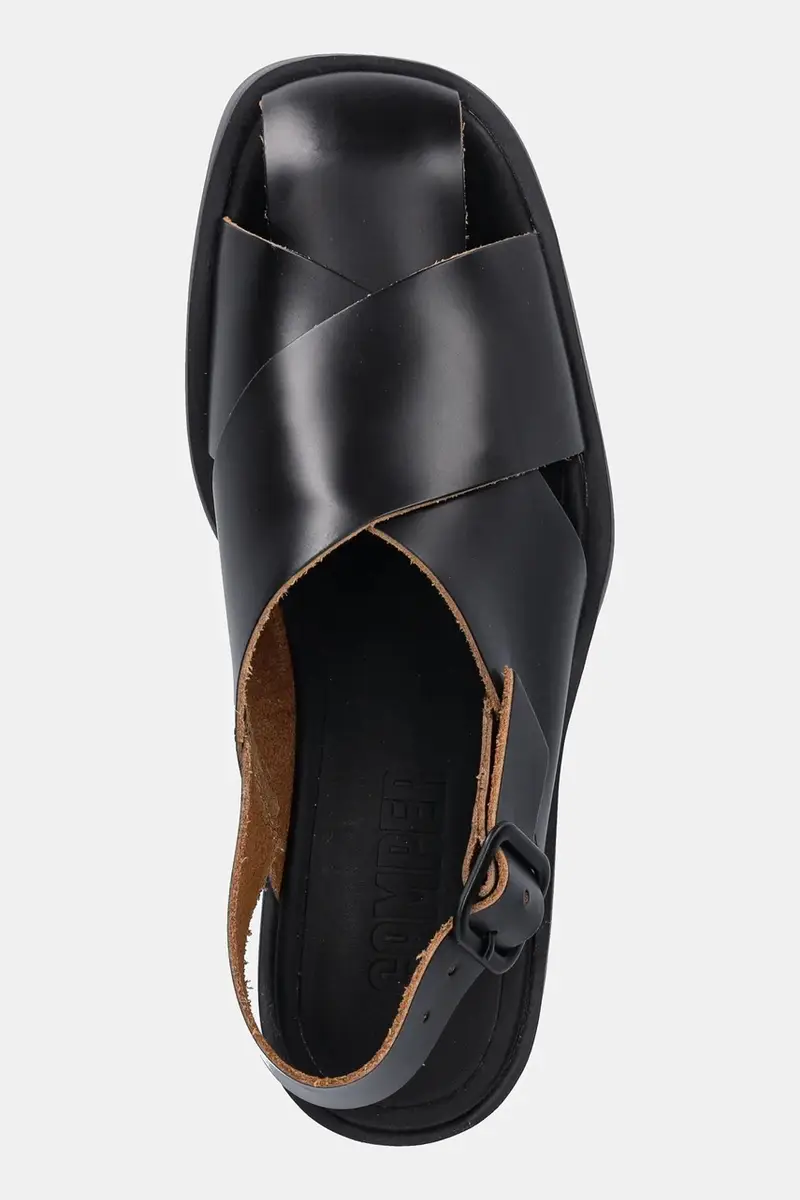 sandali in pelle Billie colore nero K201725-001 miniatura 4