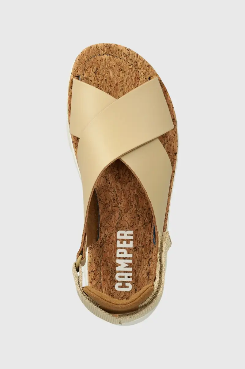 sandali in pelle Oruga Sandal donna colore beige K200157-053 miniatura 4