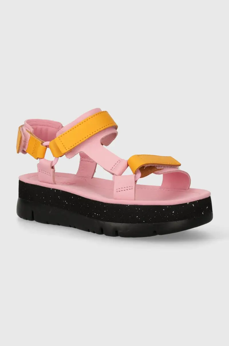 sandali in pelle Oruga Up donna colore rosa K201037.033