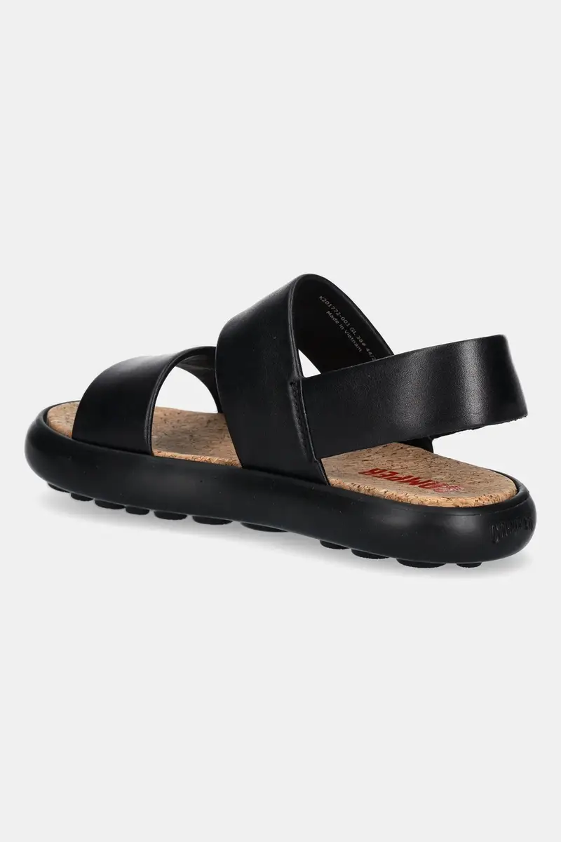 sandali in pelle Pelotas Flota Sandal donna colore nero K201772-001 miniatura 3