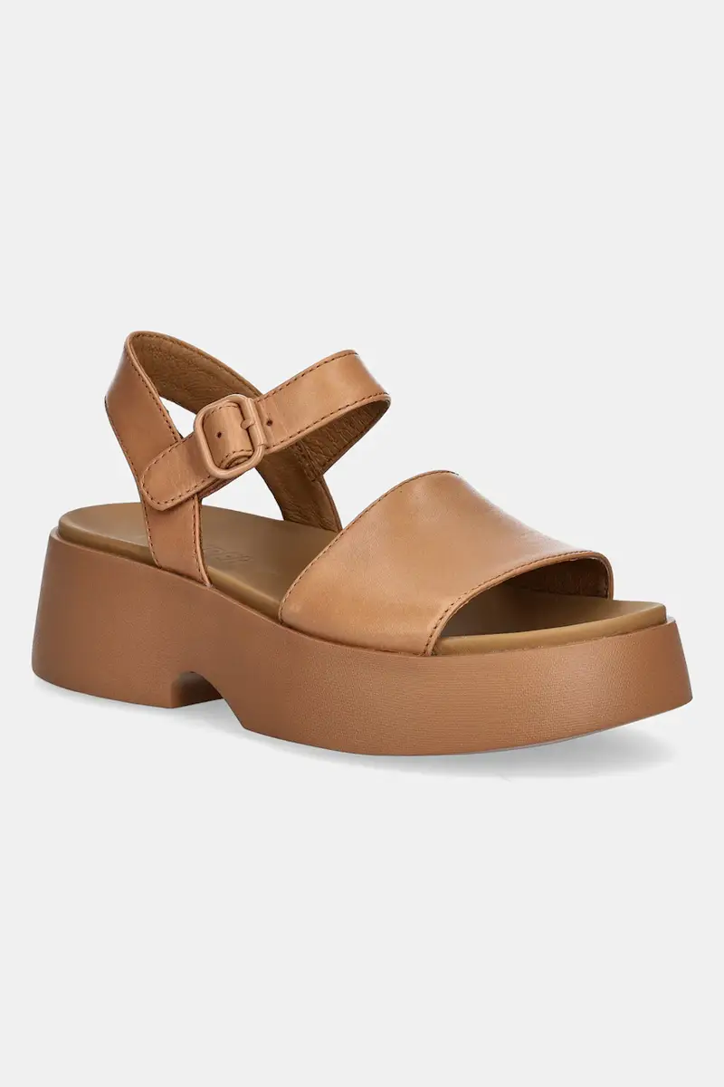 sandali in pelle Tasha colore beige K201659-009