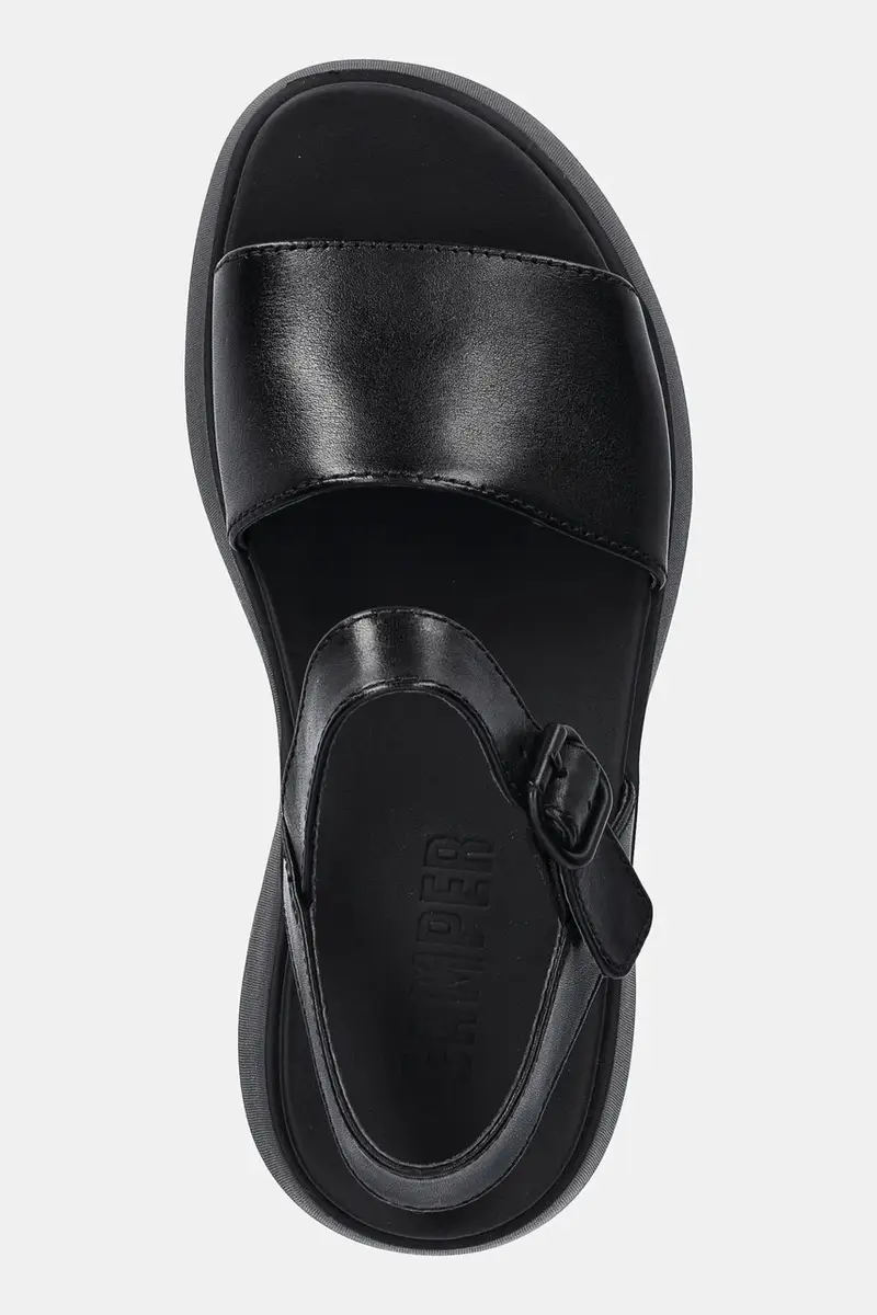 sandali in pelle Tasha donna colore nero K201659-006 miniatura 4