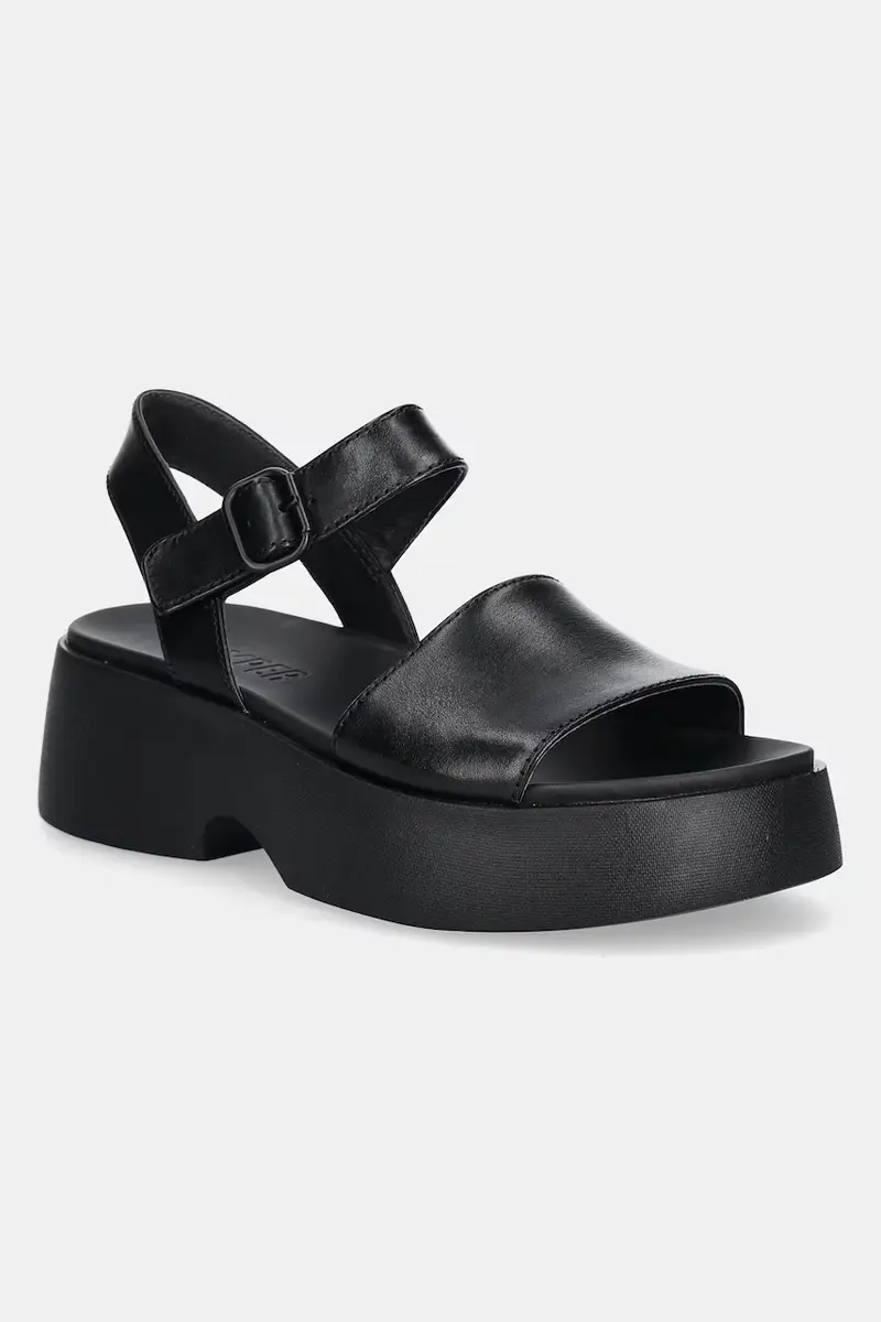 sandali in pelle Tasha donna colore nero K201659-006