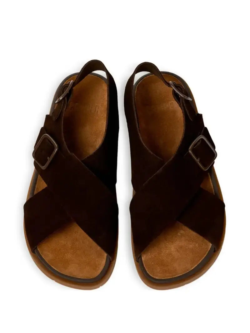 Sandali Uomo MARRONE miniatura 3