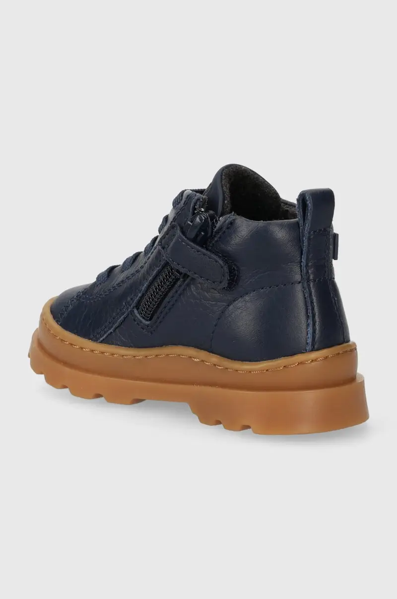 scarpe basse in pelle bambini Brutus FW Blu miniatura 3