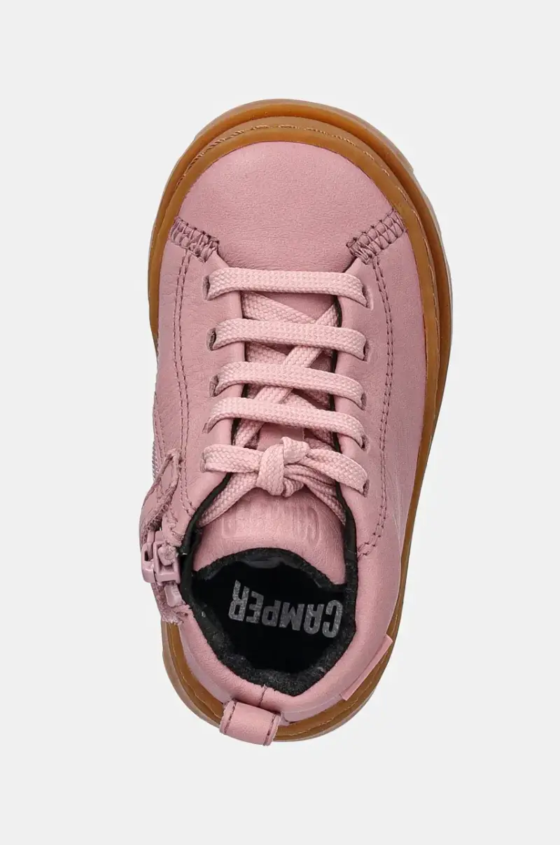 scarpe basse in pelle bambini Brutus FW Rosa miniatura 4
