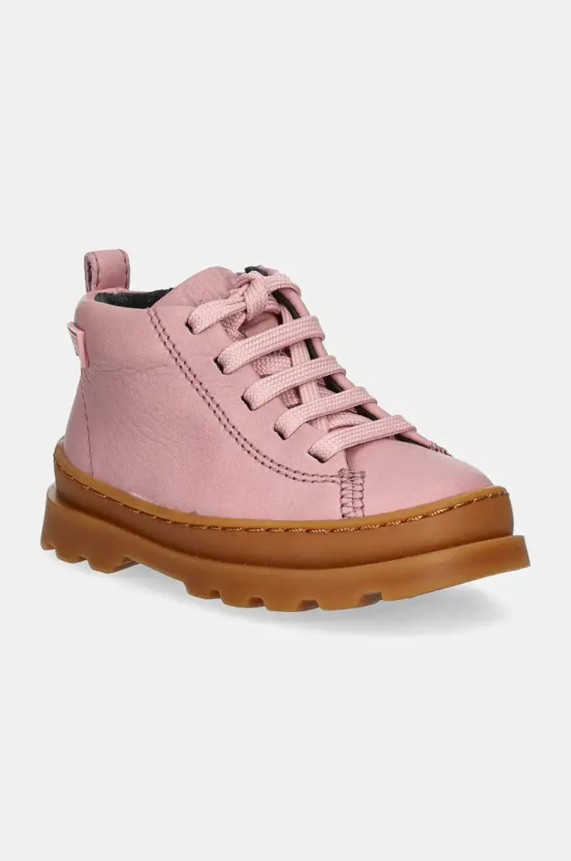 scarpe basse in pelle bambini Brutus FW Rosa