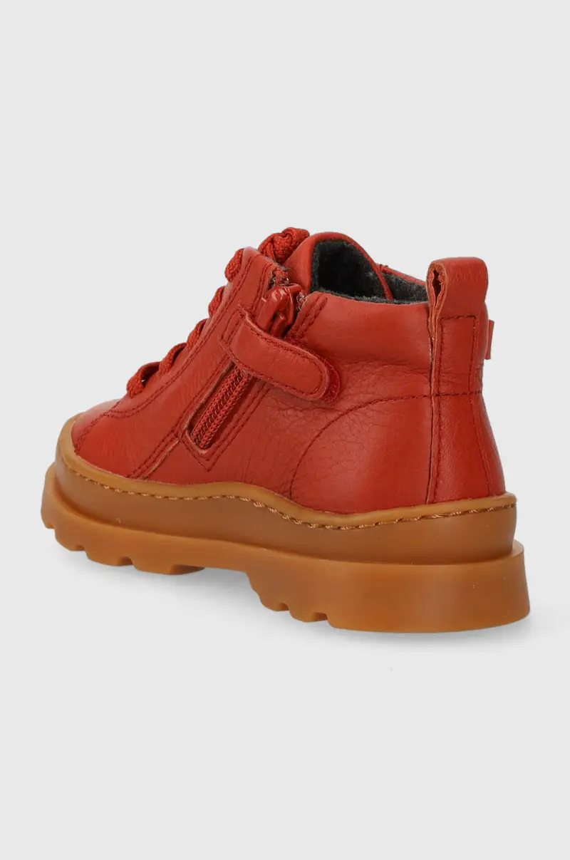 scarpe basse in pelle bambini Brutus FW Rosso miniatura 3