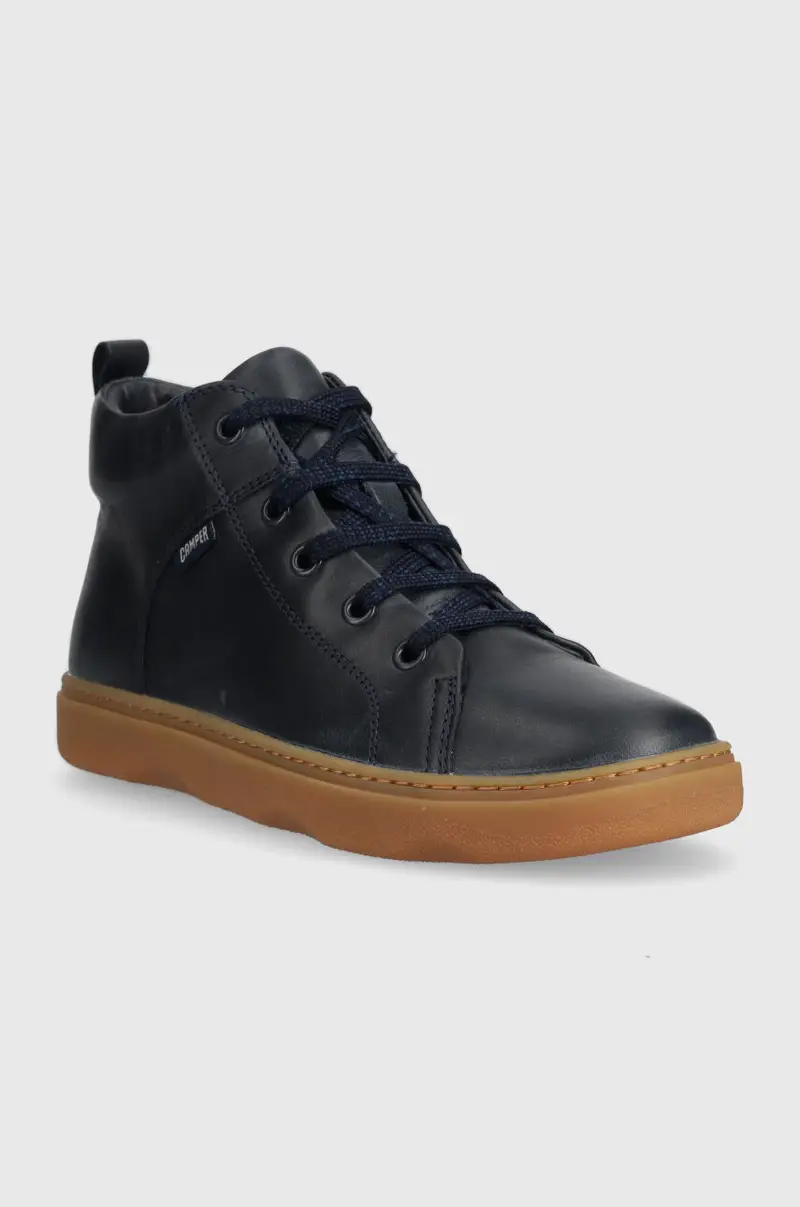 scarpe basse in pelle bambini Kiddo Kids Blu navy miniatura 2