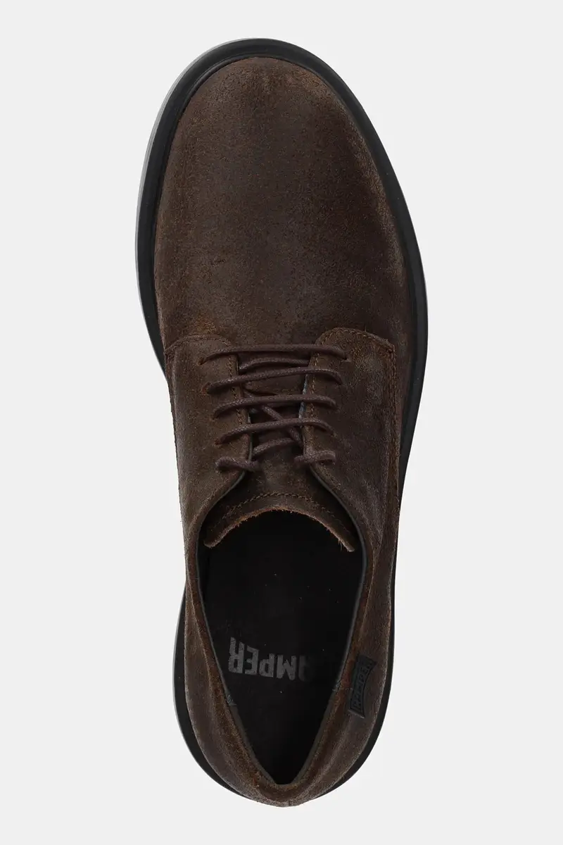 scarpe in camoscio Dean uomo colore marrone K100979-011 miniatura 4