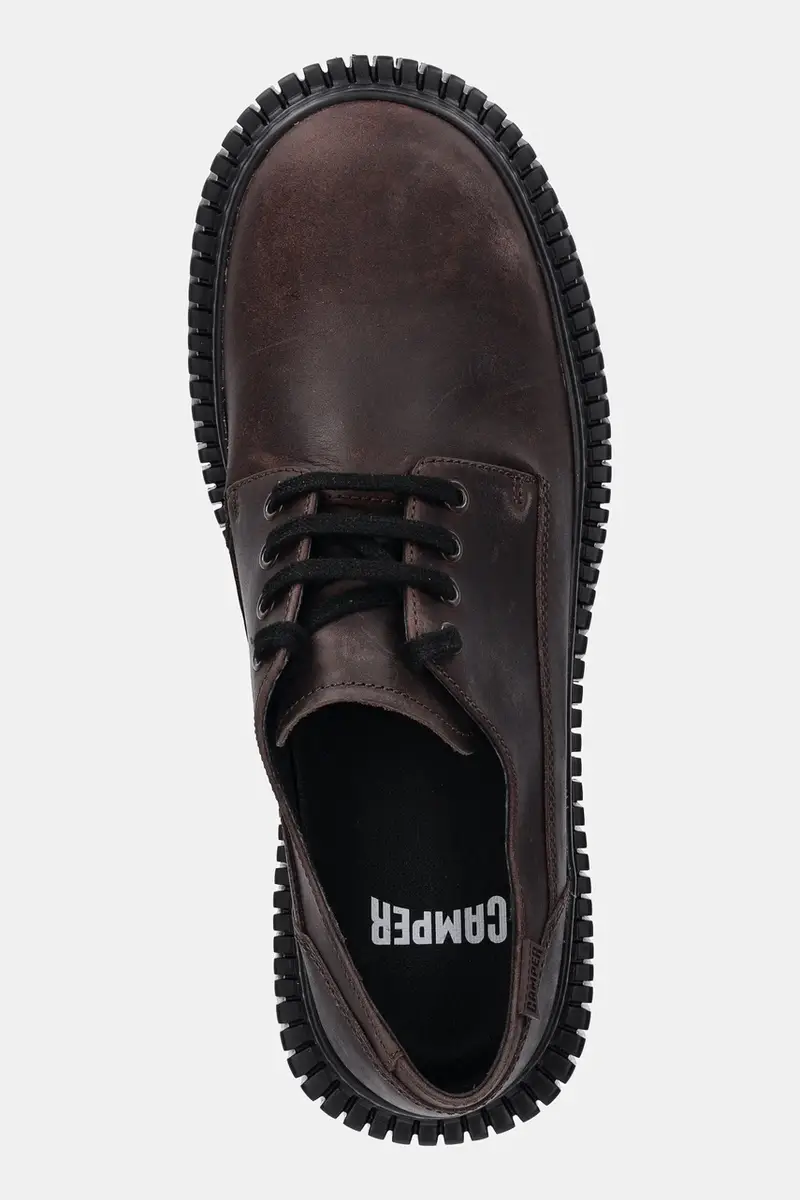 scarpe in nubuck Pix Berlin uomo colore marrone K101051-002 miniatura 4