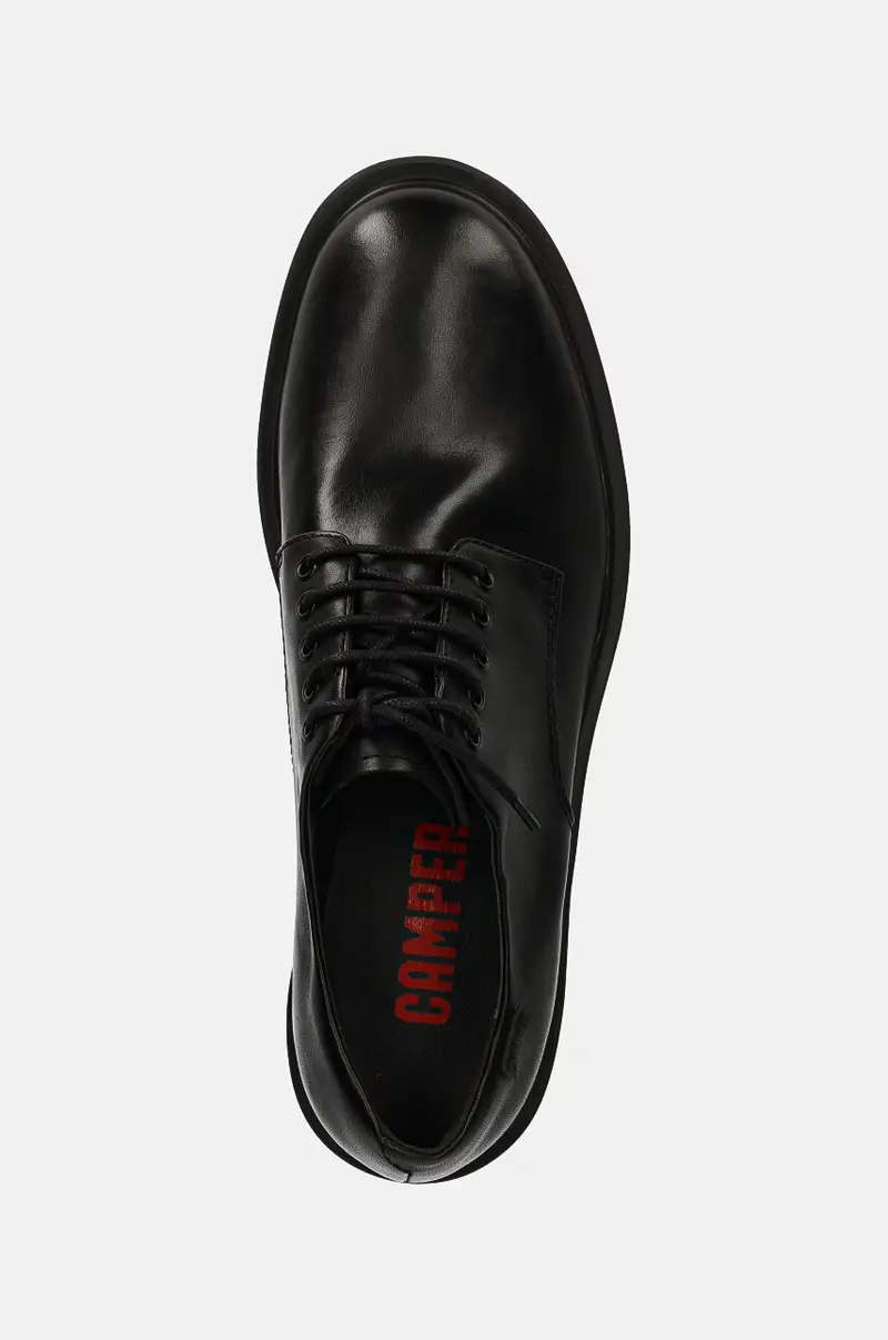 scarpe in pelle Norman uomo colore nero K100998-001 miniatura 3