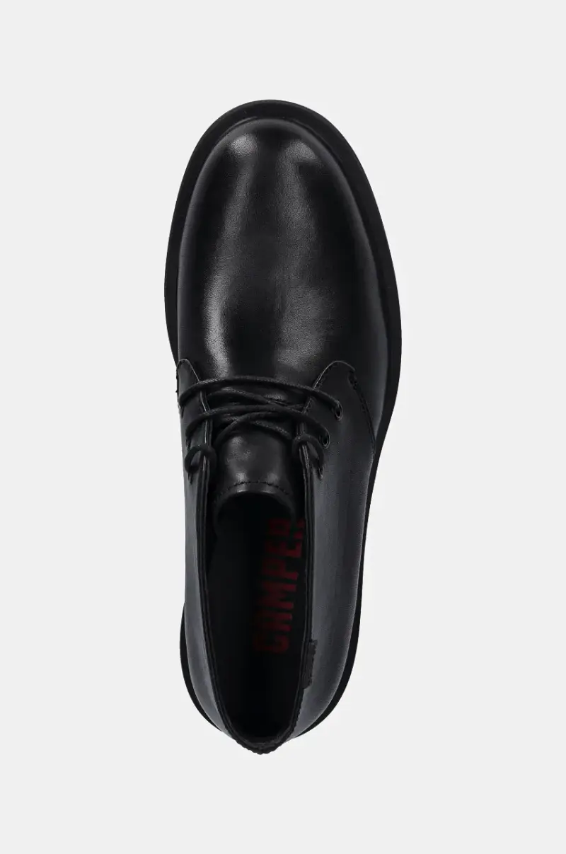 scarpe in pelle Norman uomo colore nero K300513-001 miniatura 4