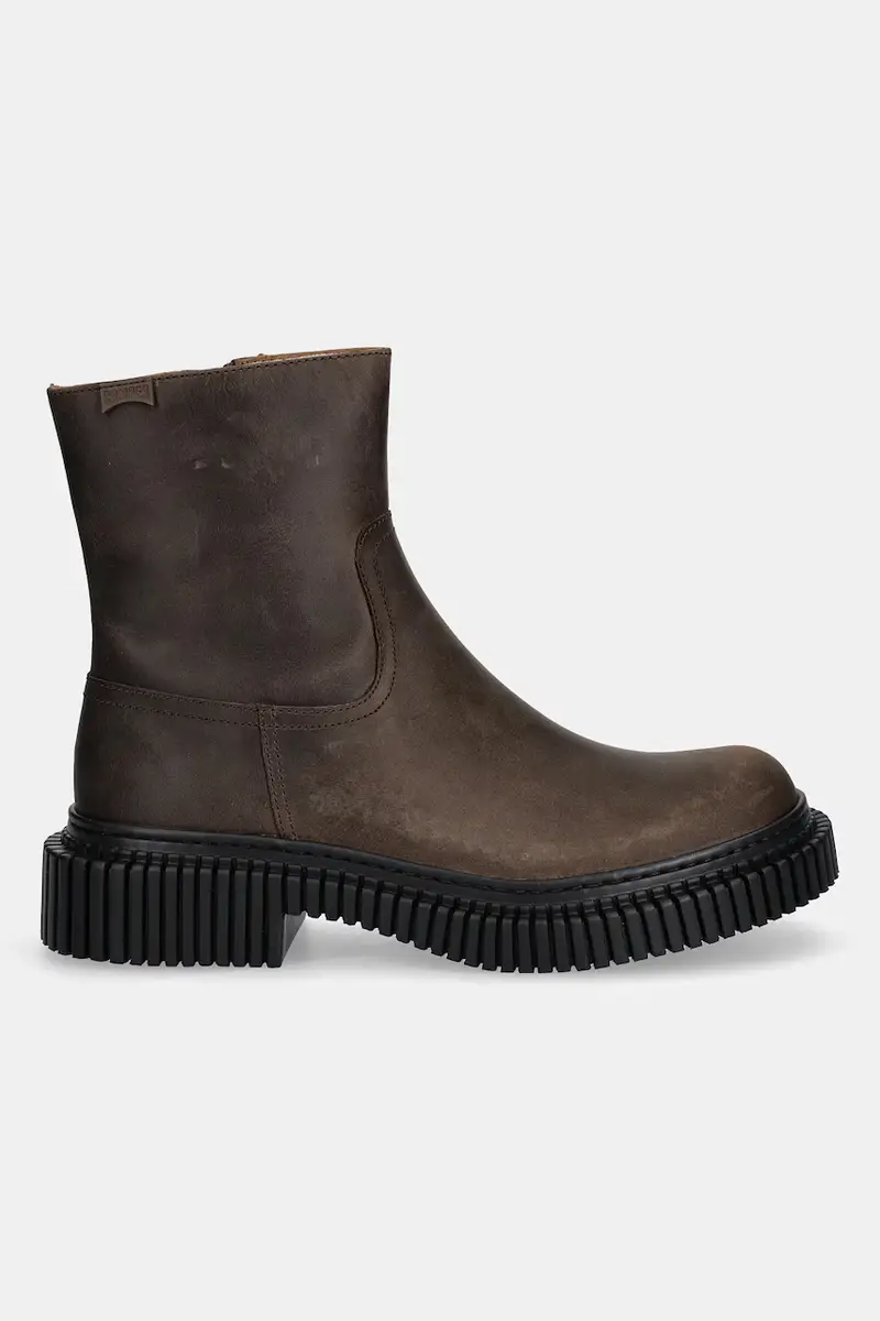 scarpe in pelle Pix Berlin uomo colore marrone K300525-002 miniatura 2