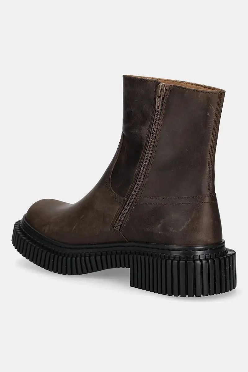 scarpe in pelle Pix Berlin uomo colore marrone K300525-002 miniatura 3