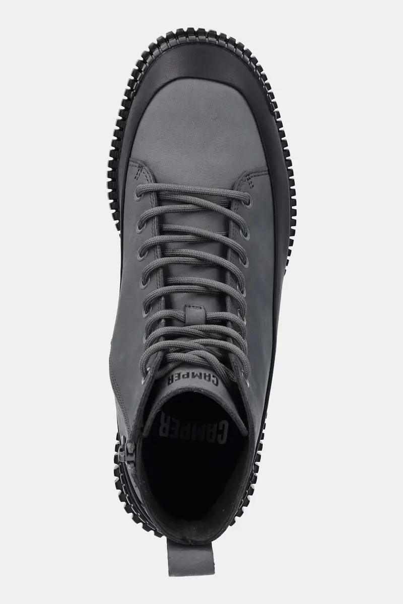 scarpe in pelle Pix uomo colore grigio K300277-019 miniatura 4