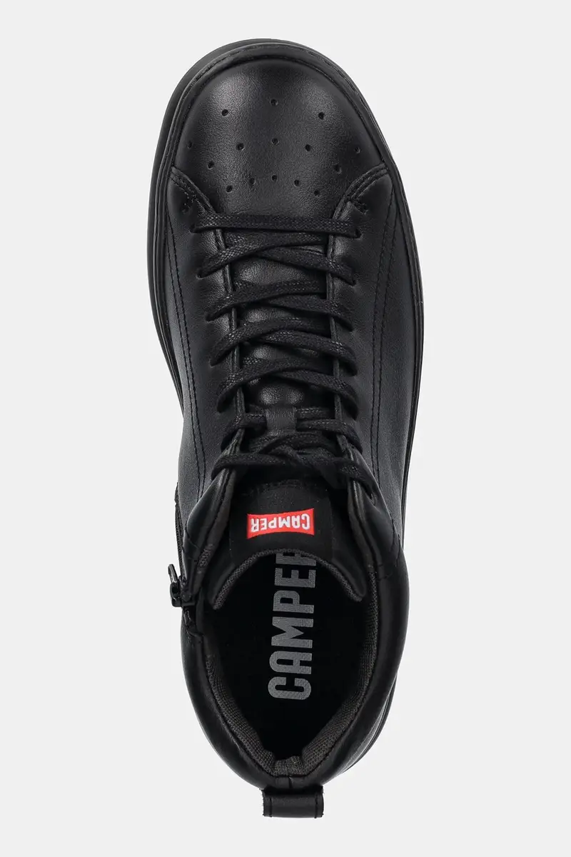 scarpe in pelle Runner Four Nero miniatura 4