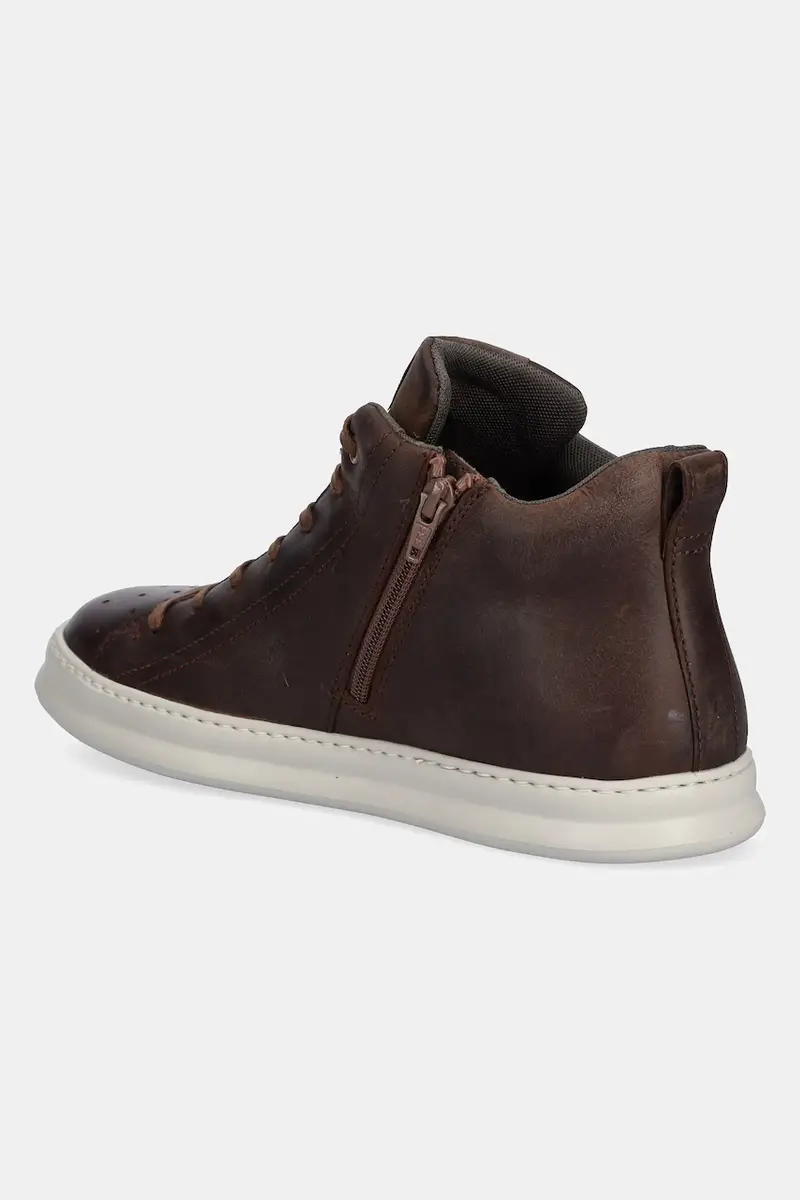 scarpe in pelle Runner Four uomo colore marrone K300347-014 miniatura 3