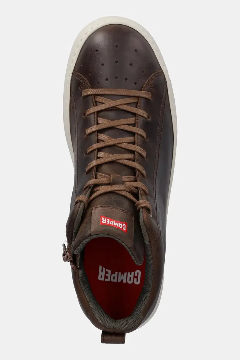 scarpe in pelle Runner Four uomo colore marrone K300347-014 miniatura 4