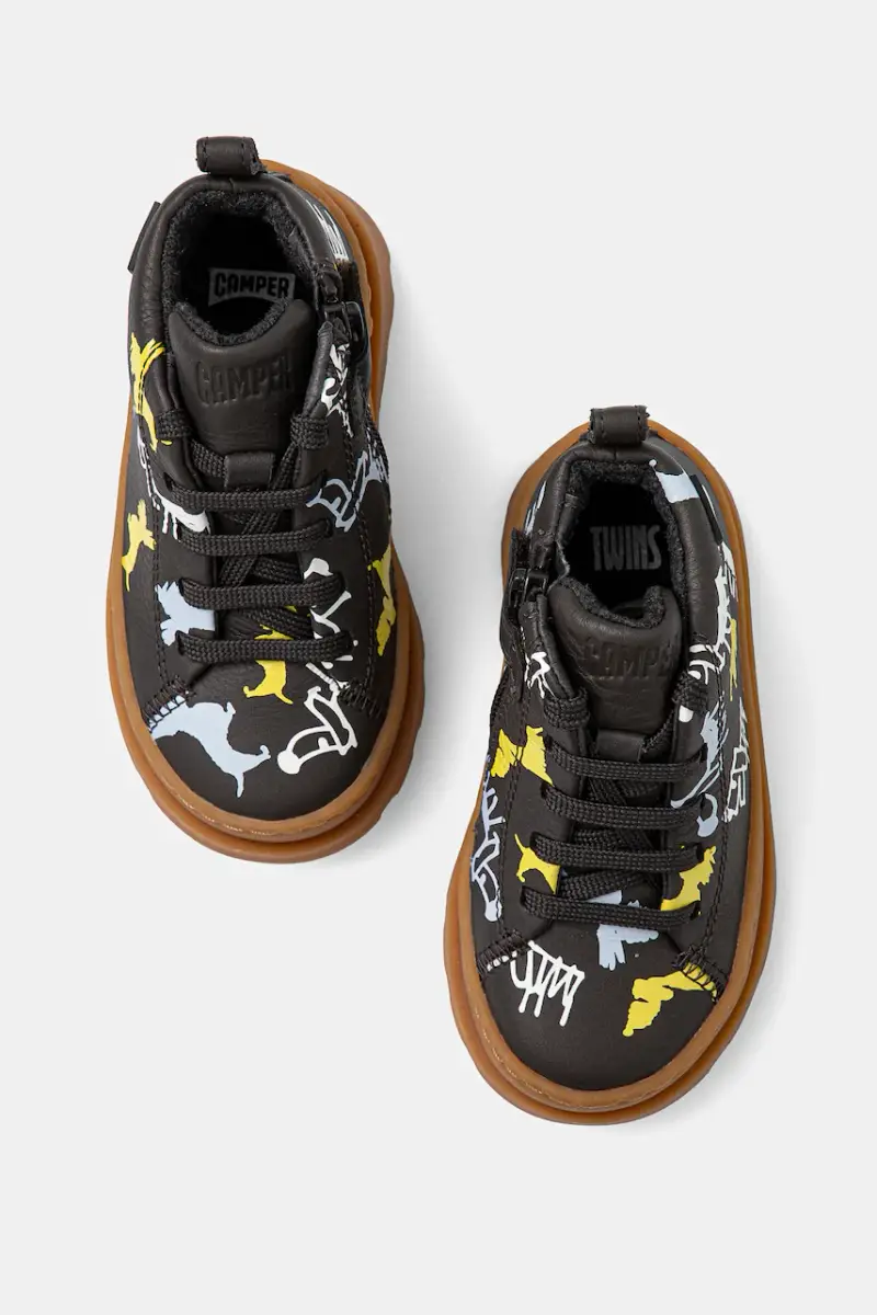 scarpe in pelle TWS FW Nero miniatura 4