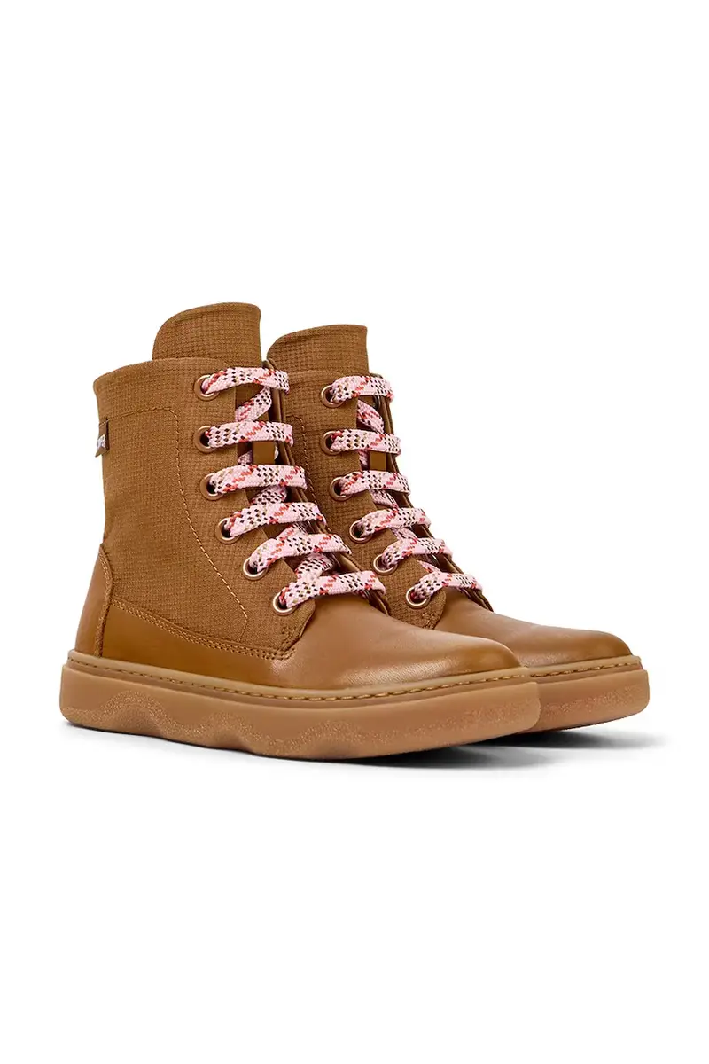 scarpe invernali bambini Kiddo Kids colore marrone K900363 miniatura 2