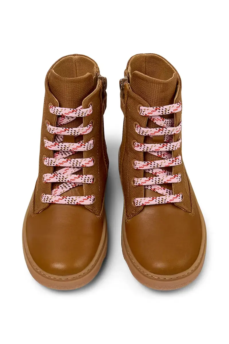 scarpe invernali bambini Kiddo Kids colore marrone K900363 miniatura 4