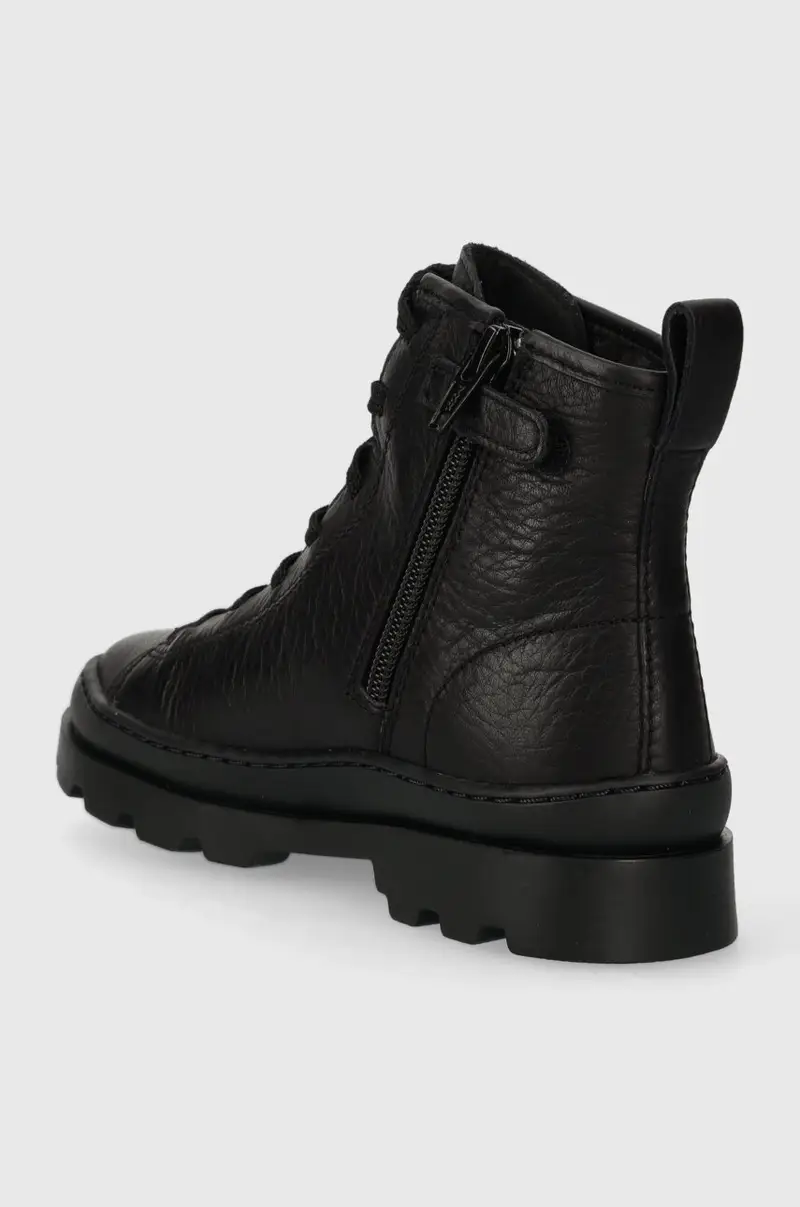 scarpe invernali in pelle bambino/a Brutus Kids Nero miniatura 3