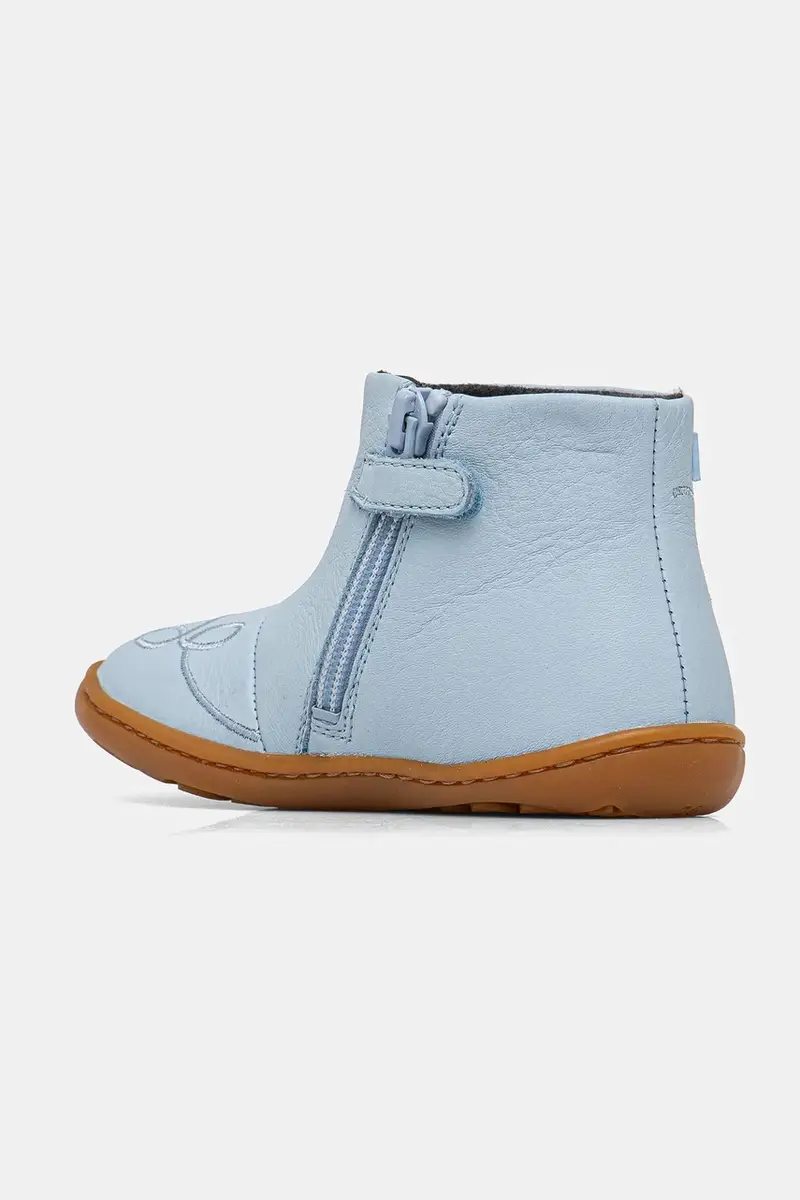 scarpe invernali in pelle bambino/a TWS FW colore blu K900205.006 miniatura 3