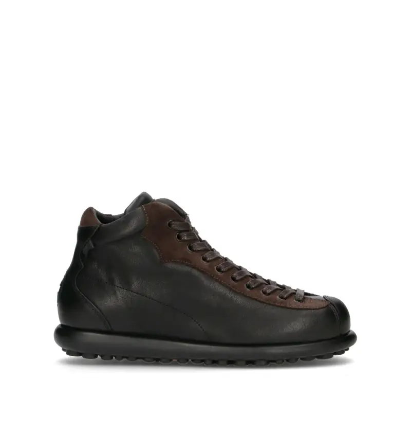 Sneaker uomo nera in pelle Vario