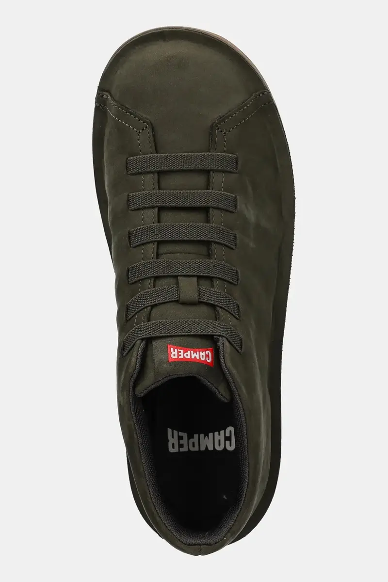 sneakers in camoscio Beetle uomo colore verde 36678-087 miniatura 4