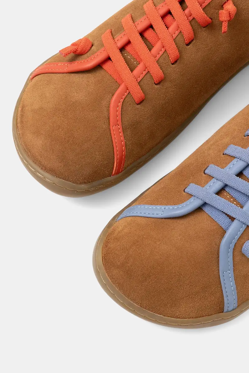 sneakers in camoscio Peu Cami uomo colore marrone K101064-006 miniatura 4