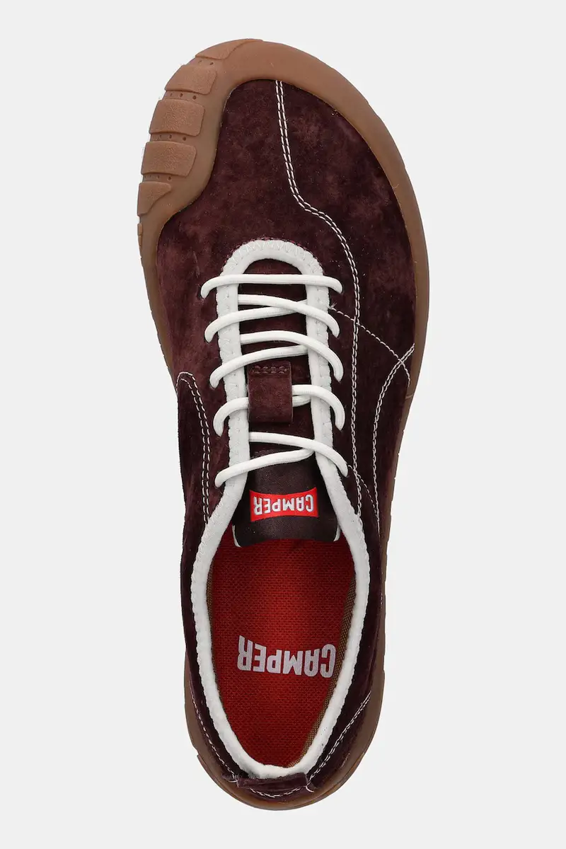 sneakers in camoscio Peu Path donna colore granata K201815-003 miniatura 4