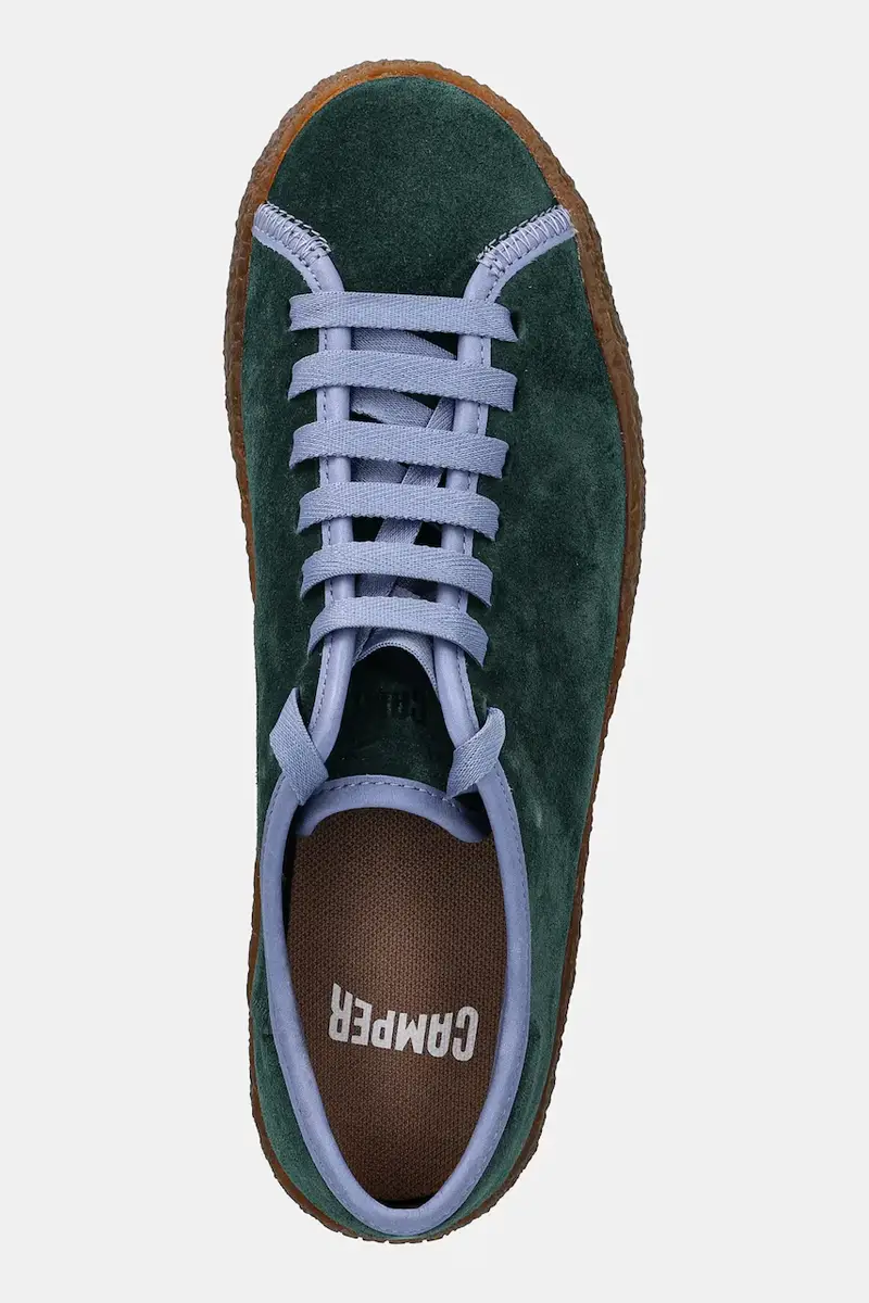 sneakers in camoscio Peu Terreno donna colore verde K201824-002 miniatura 4