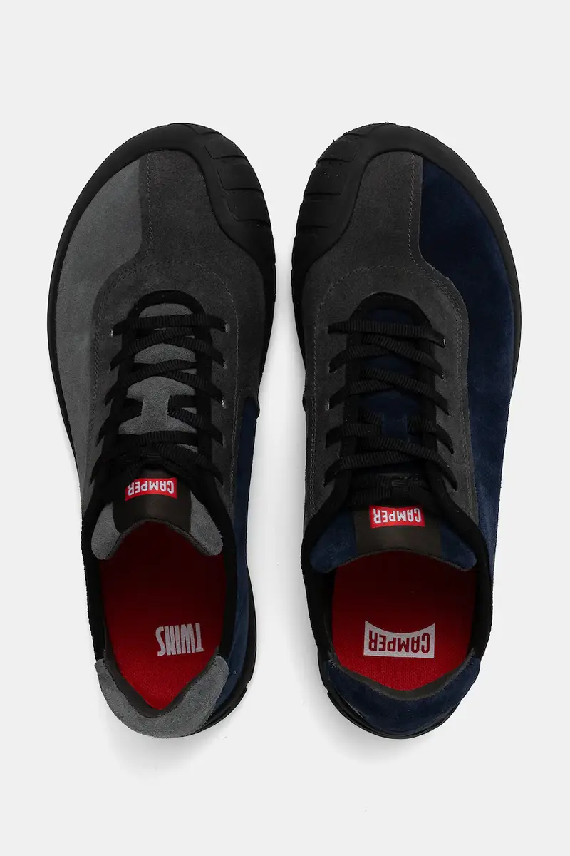 sneakers in camoscio TWS uomo colore blu navy K101054-002