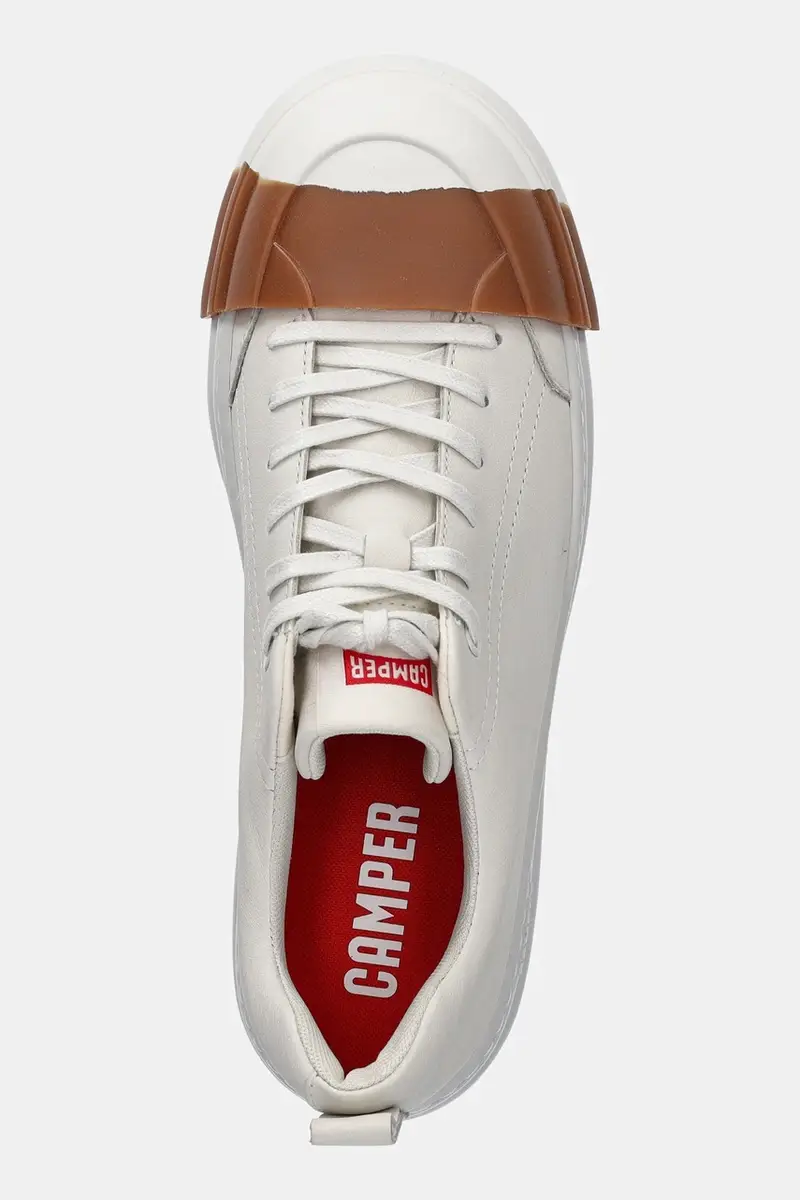 sneakers in pelle Junction Runner colore bianco K201683-006 miniatura 4