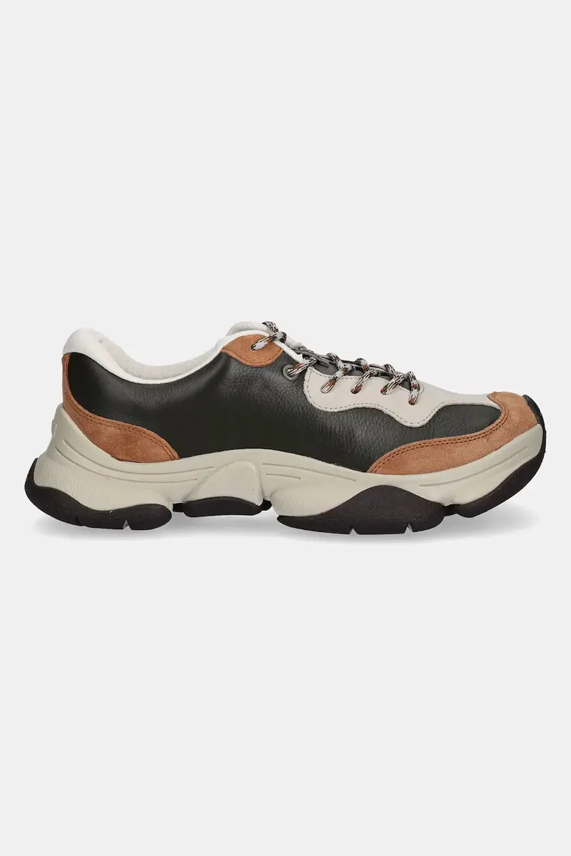 sneakers in pelle Karst 2 uomo colore verde K101068-003 miniatura 2