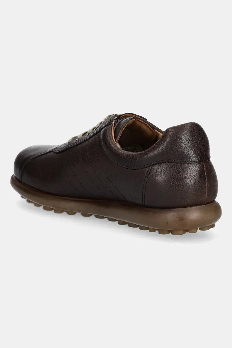 sneakers in pelle Pelotas Ariel Marrone miniatura 3