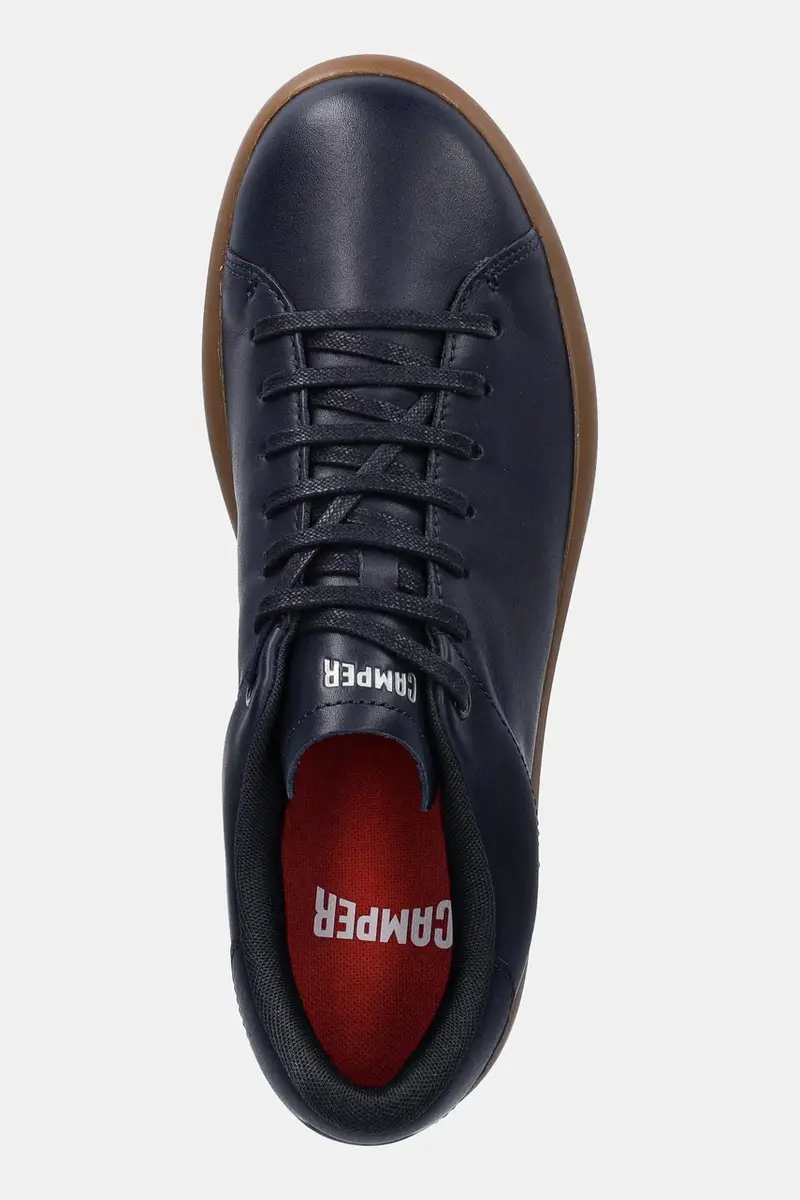 sneakers in pelle Pelotas Soller uomo colore blu navy K101003-013 miniatura 4