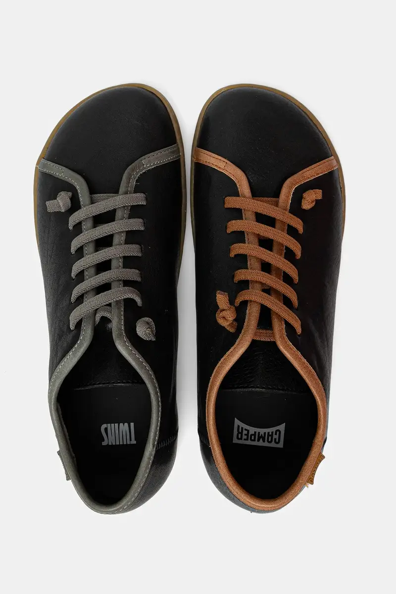 sneakers in pelle Peu Cami colore nero K101064-005 miniatura 2