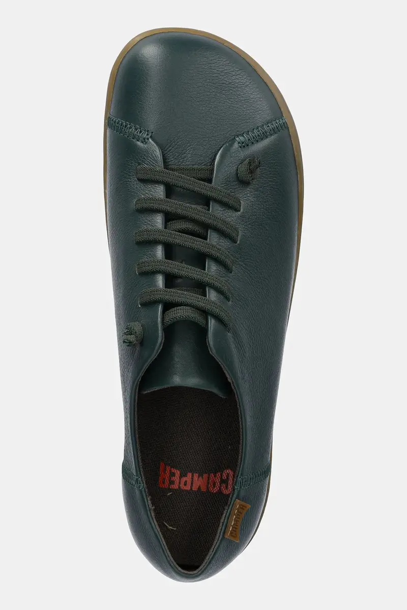 sneakers in pelle Peu Cami uomo colore verde K100249-067 miniatura 4