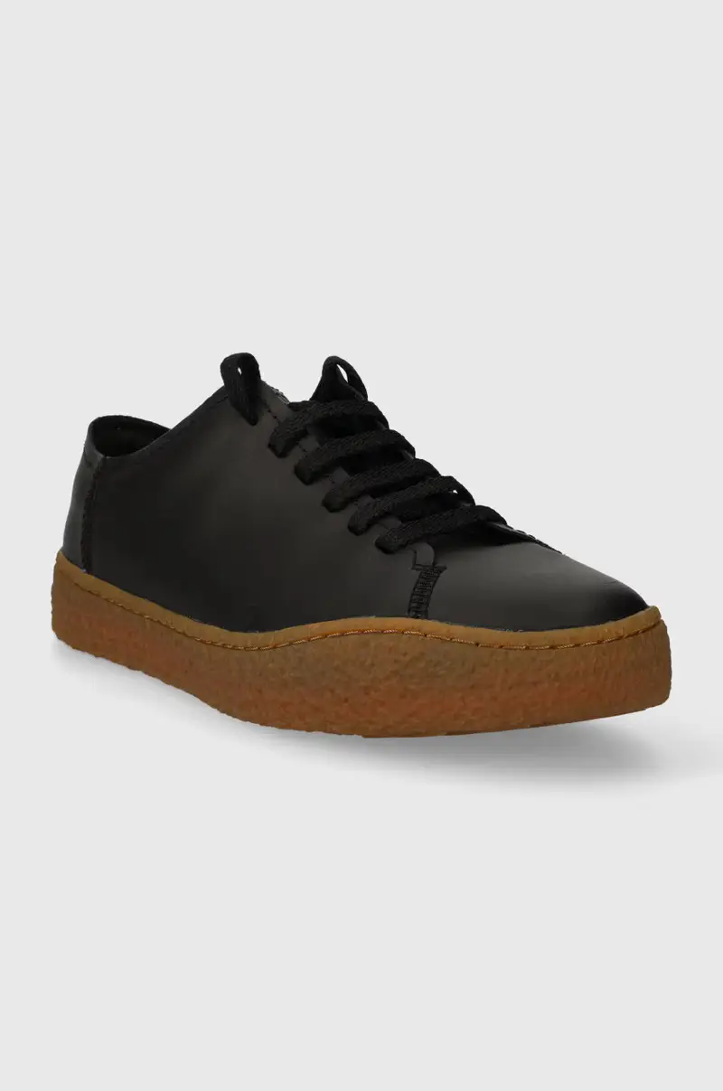 sneakers in pelle Peu Terreno colore nero K100927.001 miniatura 2